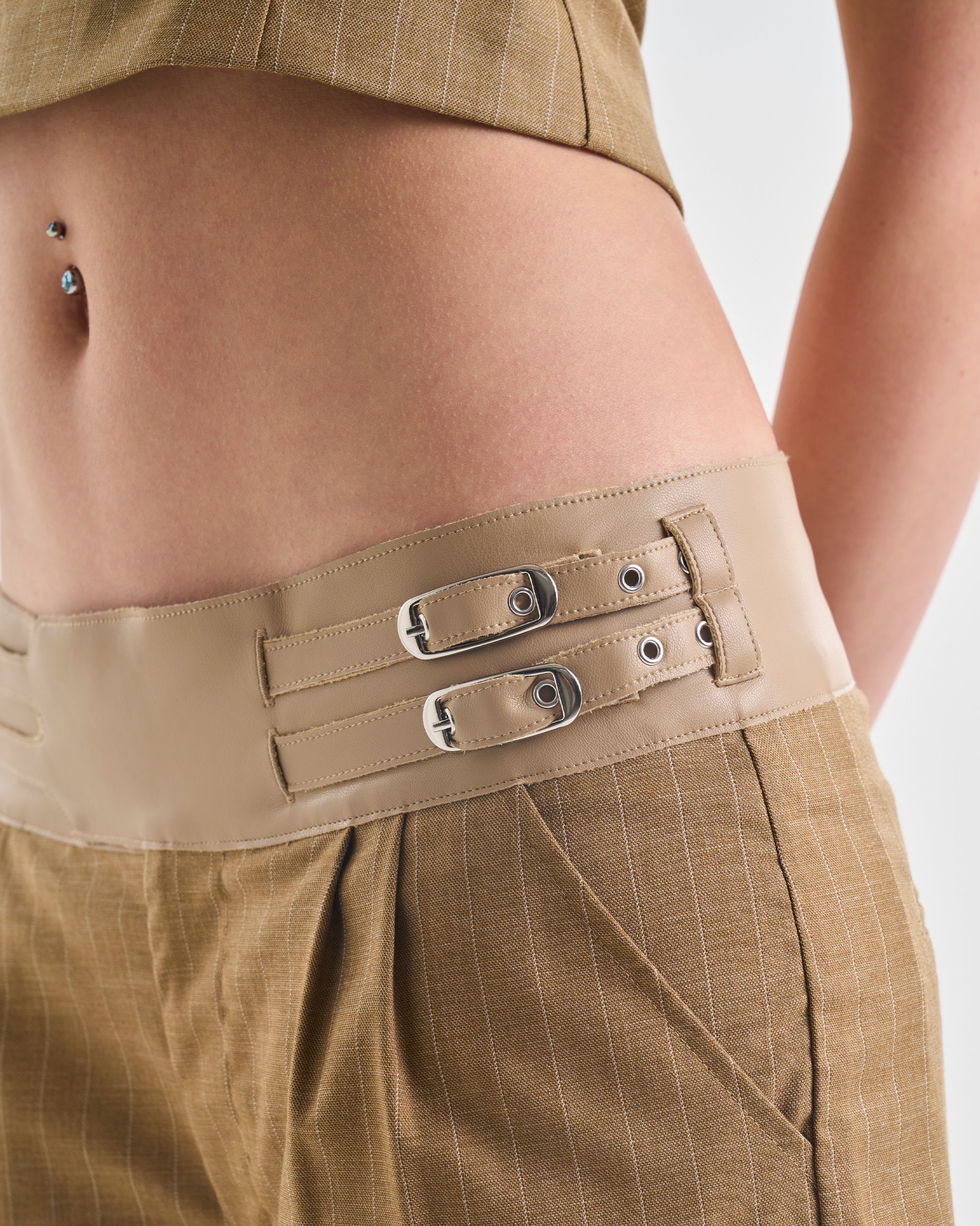 Disorderly Tailored Wide Leg Shorts